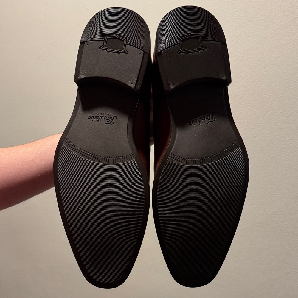 Florsheim Rich Brown Leather Oxfords - Picture 3 of 4